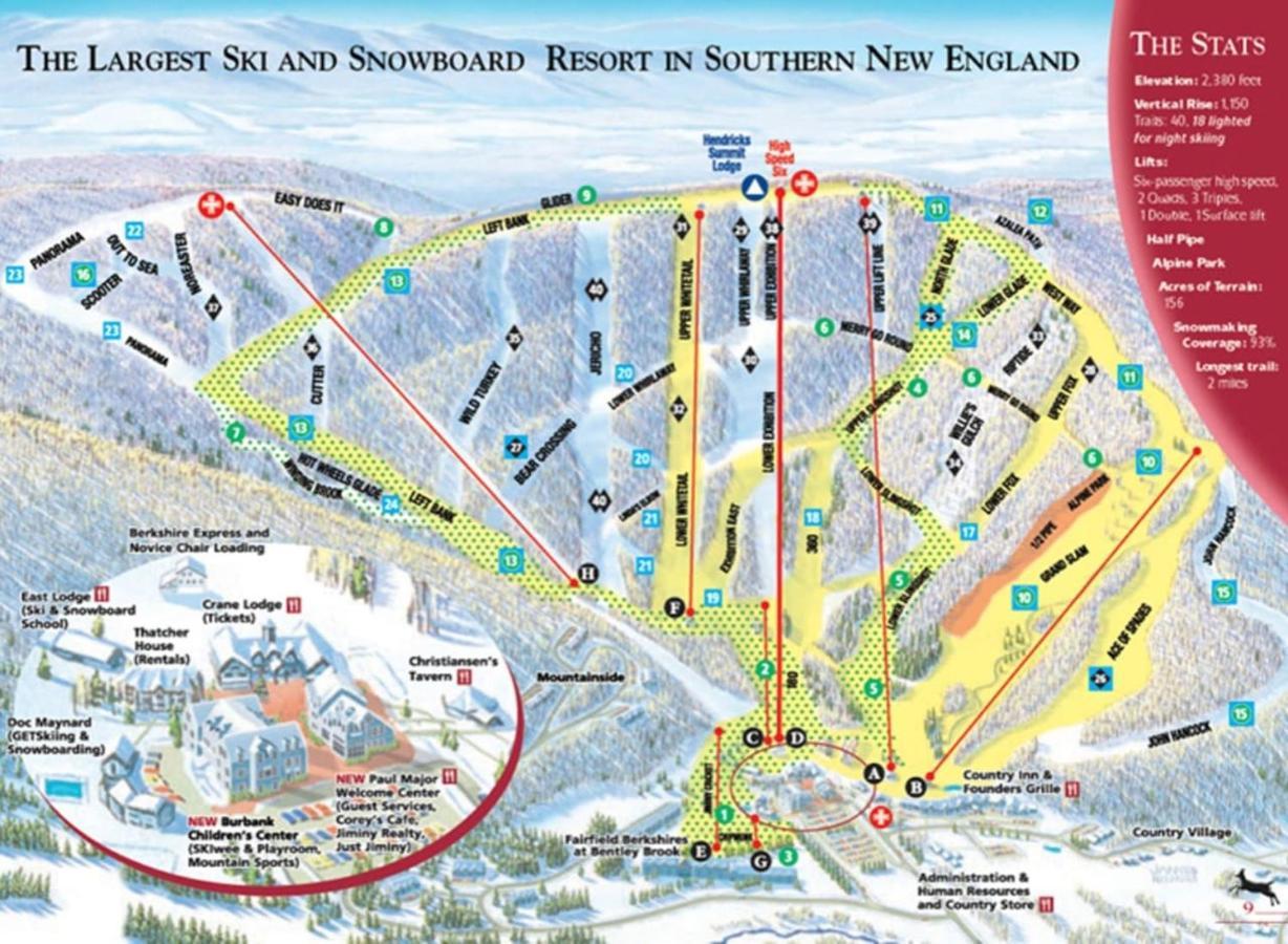 Mountain View Suite On Jiminy Peak Ski On Off -New Ханкок Экстерьер фото